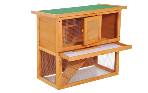 casetta per conigli in legno abete