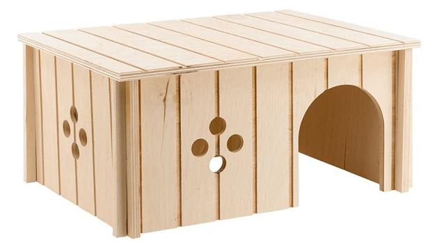 casetta per conigli a interno