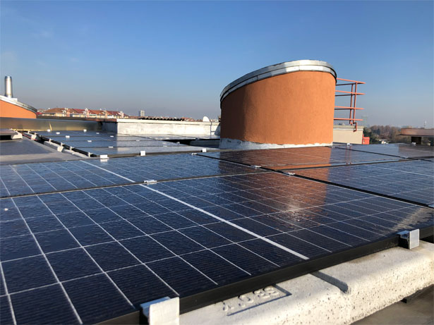 pannelli solari inverno