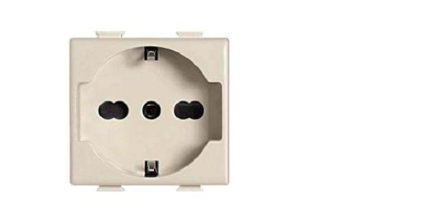 Presa bipasso schuko