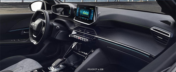 cruscotto Peugeot e208