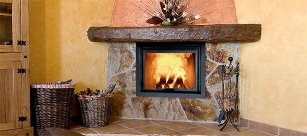 termocamino a legna