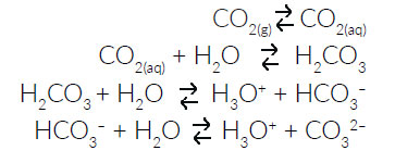 reazioni acidificazione oceani