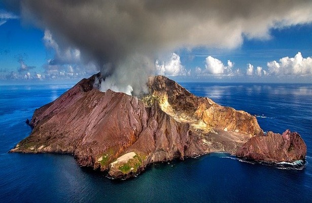 vulcano in Nuova Zelanda