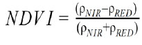formula ndvi