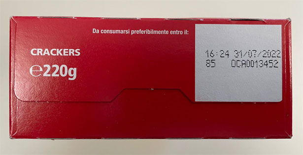 da consumarsi preferibilmente entro