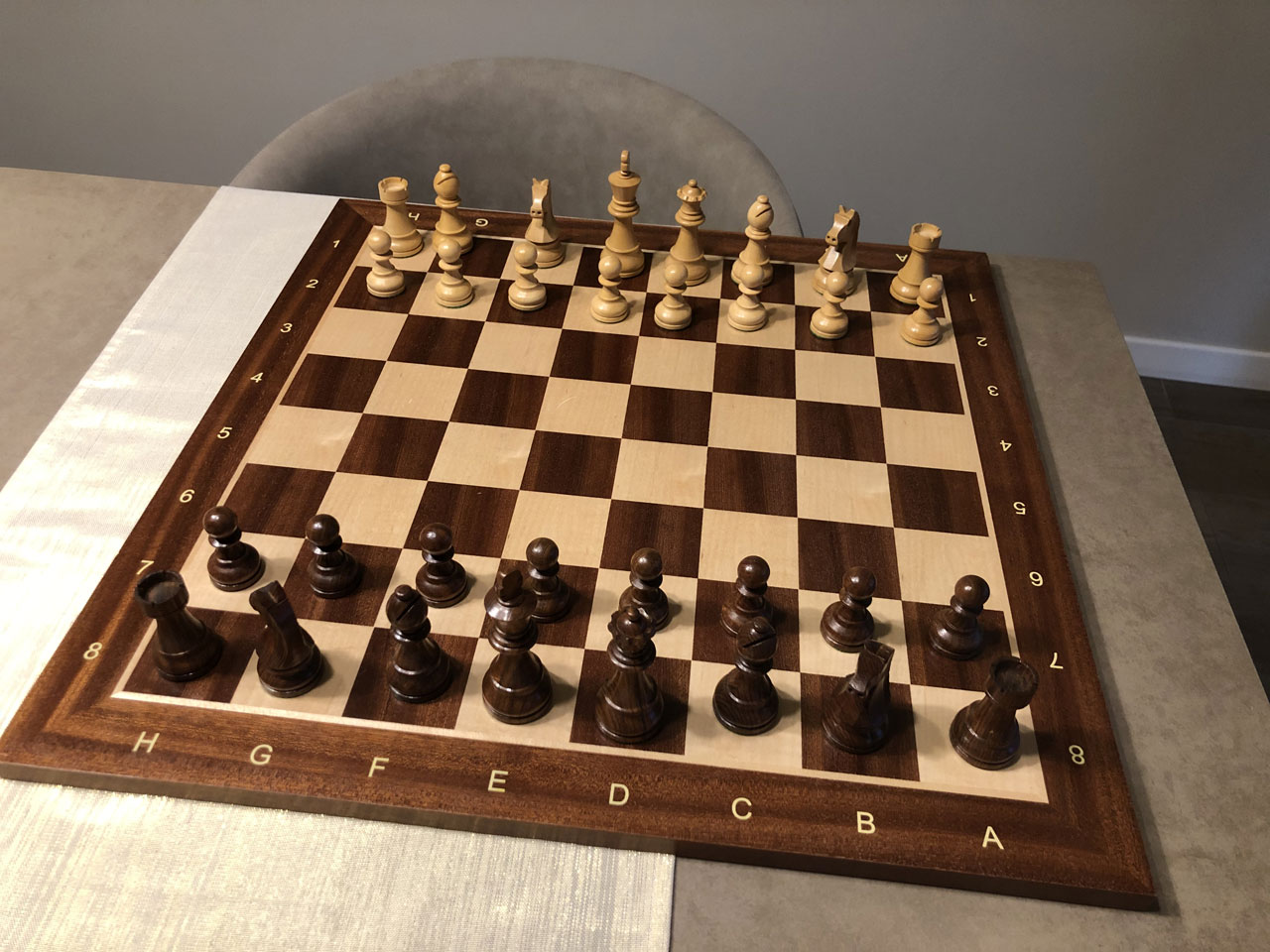 scacchiera professionale da torneo