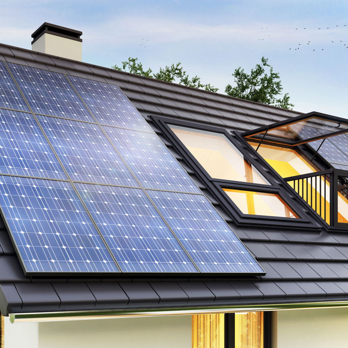 pannello fotovoltaico tetto