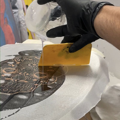 resinatura balance board