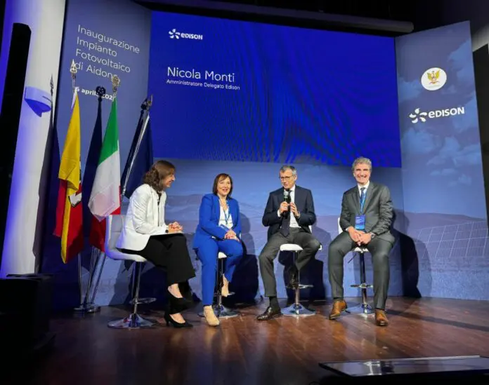 edison inaugura nuovo impianto in sicilia