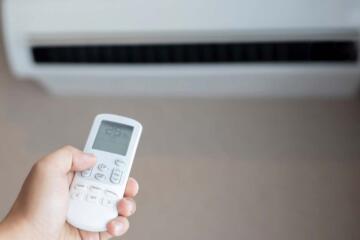 climatizzatore con telecomando