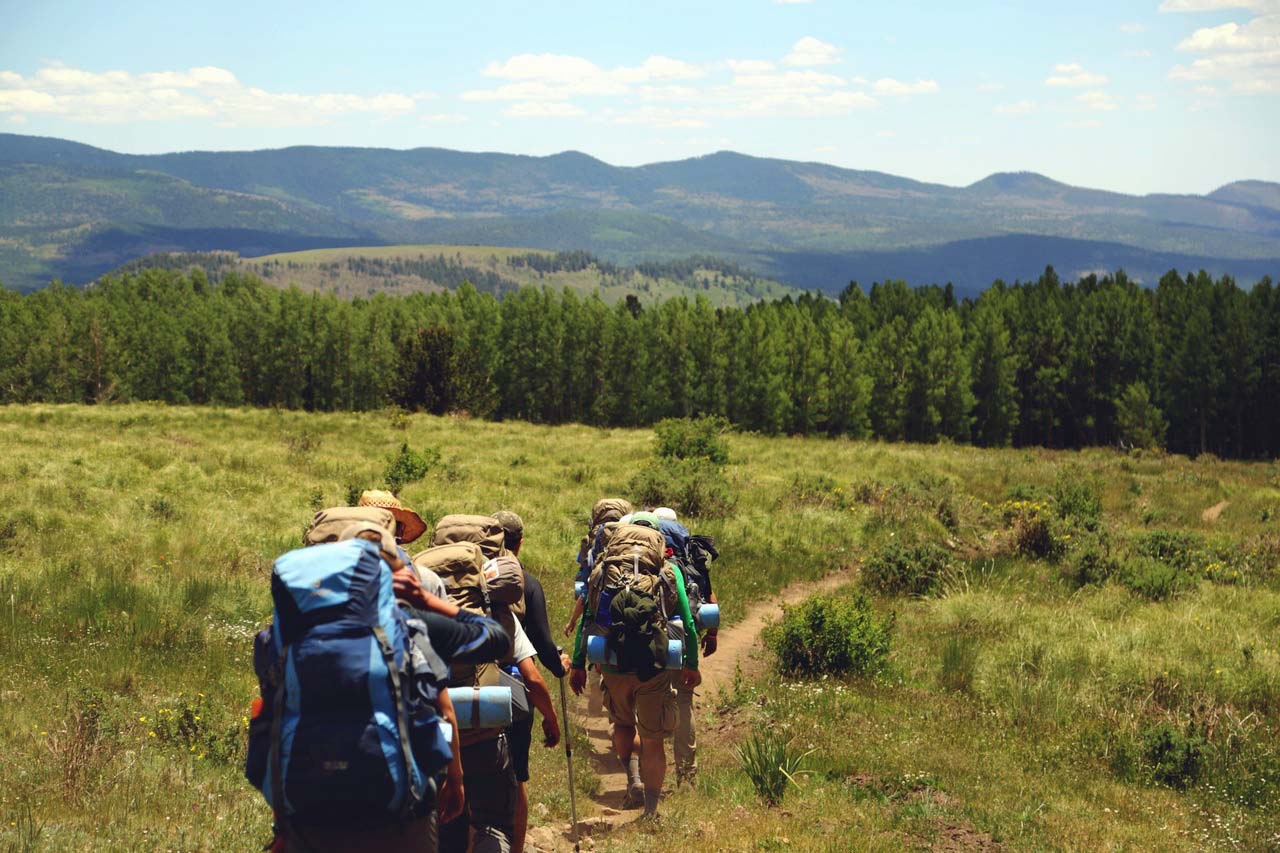 trekking in montagna