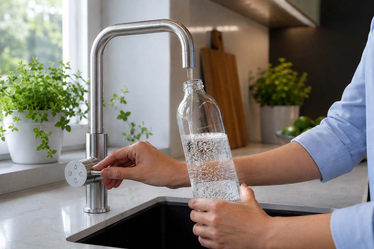 purificatore acqua frizzante rubinetto