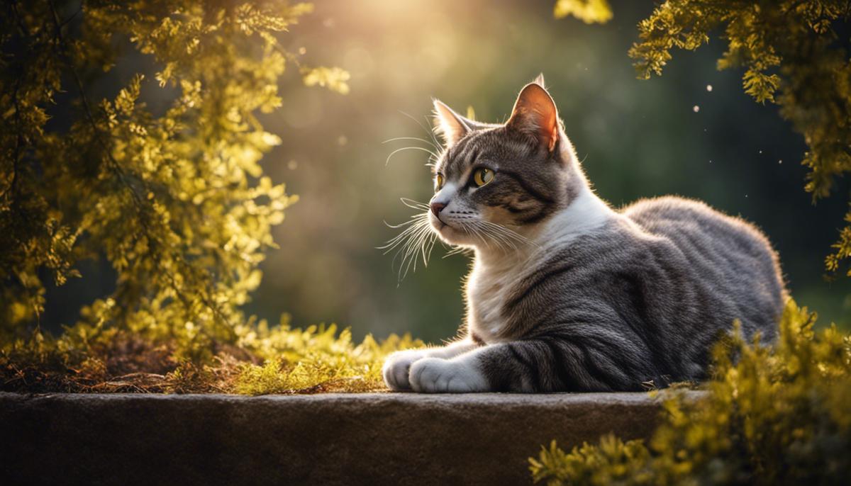 Immagine di un gatto che fa le fusa durante il sonno